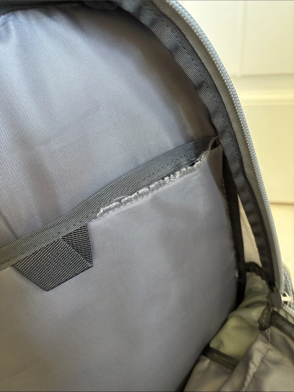 North Face Gray Jester Backpack Laptop Sleeve College School Travel Hiking